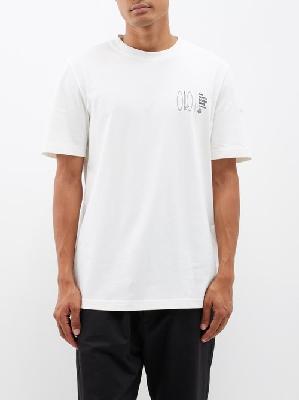 Moncler - North Rodeo Drive-print Cotton-jersey T-shirt - Mens - White - 3XL