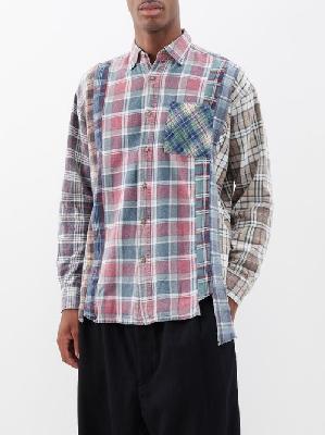 Needles - Patchwork Checked Flannel Shirt - Mens - Multi - M