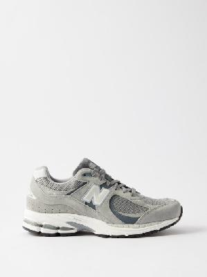 New Balance - 2002r Suede And Mesh Trainers - Womens - Grey Multi - 4 UK