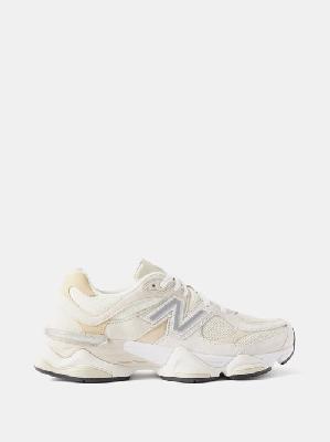 New Balance - 9060 Suede And Mesh Trainers - Mens - Beige - 10.5 UK
