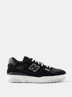 New Balance - Bb550 Suede Trainers - Mens - Black - 10 UK