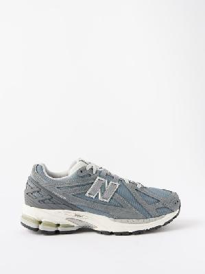 New Balance - 1906r Faux-leather And Mesh Trainers - Womens - Dark Grey - 4 UK