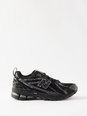 New Balance - 1906r Faux-leather And Mesh Trainers - Womens - Black - 4 UK
