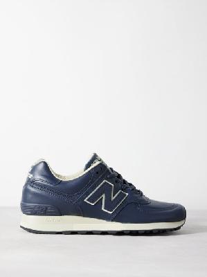 New Balance - Made In Uk 576 Leather Trainers - Womens - Navy - 5 UK