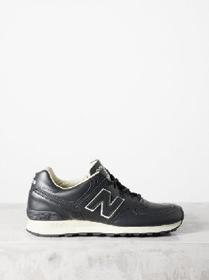 New Balance - Made In Uk 576 Leather Trainers - Mens - Black - 6.5 UK