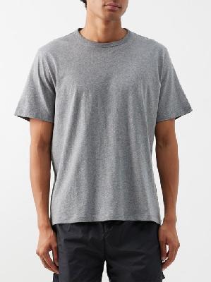 Our Legacy - Box Cotton-jersey T-shirt - Mens - Grey Marl - 48 EU/IT