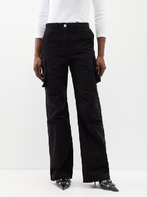 Our Legacy - Peak Straight-leg Cotton Cargo Trousers - Womens - Black - 32 GER