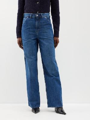 Our Legacy - Trade Wide-leg Jeans - Womens - Mid Denim - 32 GER