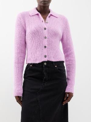 Our Legacy - Mazzy Alpaca-blend Cardigan - Womens - Pink - 38 GER