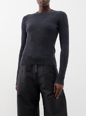 Our Legacy - Anthracite Merino-wool Sweater - Womens - Dark Grey - 38 GER