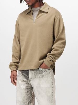 Our Legacy - Lad Organic-cotton Jersey Sweatshirt - Mens - Olive - 44 EU/IT