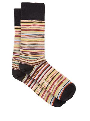 Paul Smith - Signature Stripe Cotton-blend Socks - Mens - Multi - ONE SIZE