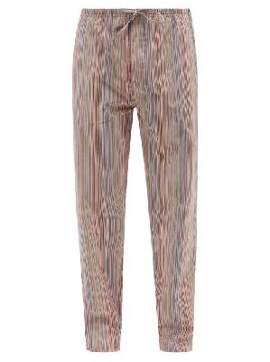 Paul Smith - Signature Stripe Cotton Pyjama Trousers - Mens - Multi - M