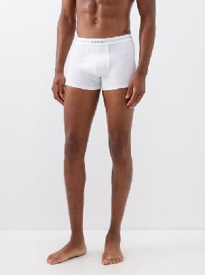 Paul Smith - Pack Of Three Logo-waistband Boxer Briefs - Mens - White - M