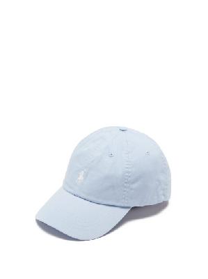 Polo Ralph Lauren - Logo-embroidered Cotton-twill Baseball Cap - Mens - Blue - ONE SIZE
