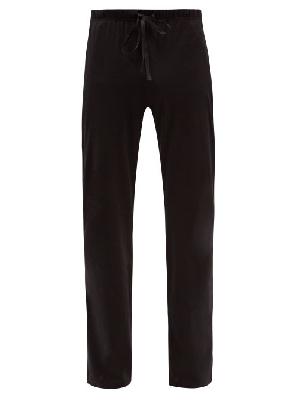 Polo Ralph Lauren - Logo-embroidered Cotton-jersey Pyjama Trousers - Mens - Black - S