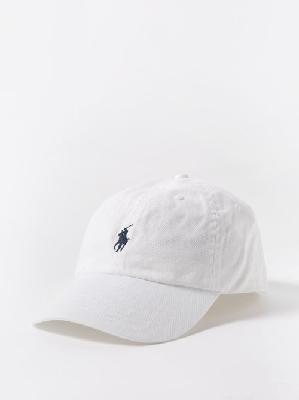 Polo Ralph Lauren - Logo-embroidered Cotton-twill Baseball Cap - Mens - White - ONE SIZE