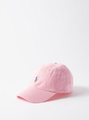 Polo Ralph Lauren - Logo-embroidered Cotton-twill Baseball Cap - Mens - Light Pink - ONE SIZE