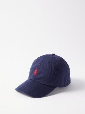 Polo Ralph Lauren - Logo-embroidered Cotton-twill Baseball Cap - Mens - Navy - ONE SIZE