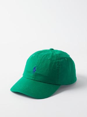 Polo Ralph Lauren - Logo-embroidered Cotton-twill Baseball Cap - Mens - Dark Green - ONE SIZE