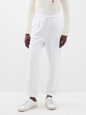 Polo Ralph Lauren - Logo-embroidered Cotton-blend Track Pants - Womens - White - M