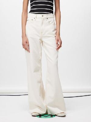 Polo Ralph Lauren - Wide-leg Jeans - Womens - Cream - 24