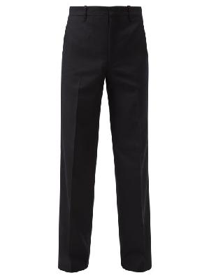 Prada - Technical-blend Twill Wide-leg Trousers - Mens - Black - 46 EU/IT