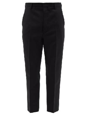 Prada - Wool-blend Slim-leg Trousers - Mens - Black - 46 EU/IT