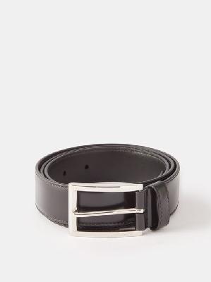 Prada - Leather Belt - Mens - Black - 100 EU