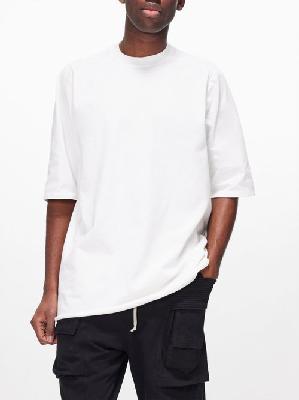 Rick Owens Drkshdw - Jumbo Cotton-jersey T-shirt - Mens - White - L