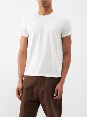 Rick Owens - Cotton-jersey T-shirt - Mens - Off White