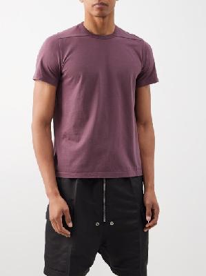 Rick Owens - Level Cotton-jersey T-shirt - Mens - Light Purple