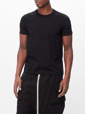 Rick Owens - Lido Organic-cotton Jersey T-shirt - Mens - Black - M