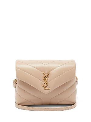 Saint Laurent - Loulou Toy Quilted-leather Cross-body Bag - Womens - Beige - ONE SIZE
