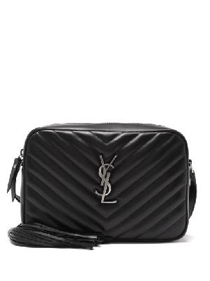 Saint Laurent - Lou Medium Quilted-leather Cross-body Bag - Womens - Black - ONE SIZE