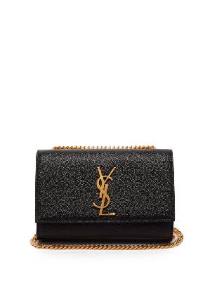 Saint Laurent - Kate Grained Leather Cross-body Bag - Womens - Black - ONE SIZE