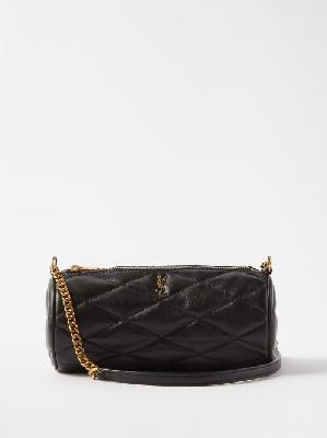 Saint Laurent - Sade Quilted-leather Shoulder Bag - Womens - Black - ONE SIZE