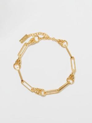 Saint Laurent - Knot Chain Bracelet - Mens - Gold