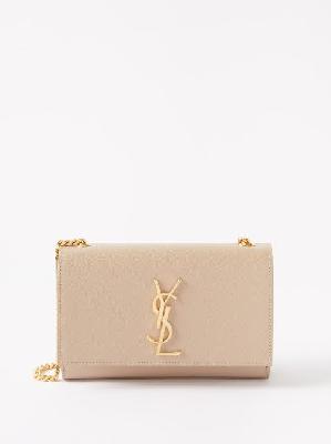 Saint Laurent - Kate Small Leather Cross-body Bag - Womens - Beige - ONE SIZE