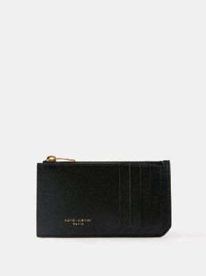 Saint Laurent - Zipped Leather Wallet - Mens - Black - ONE SIZE