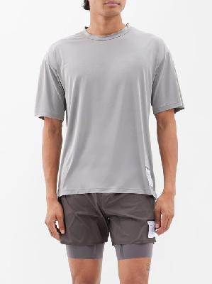 Satisfy - Auralite Recycled-fibre T-shirt - Mens - Grey - S