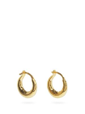 Sophie Buhai - Tiny Essentials 18kt Gold-vermeil Hoop Earrings - Womens - Gold - ONE SIZE