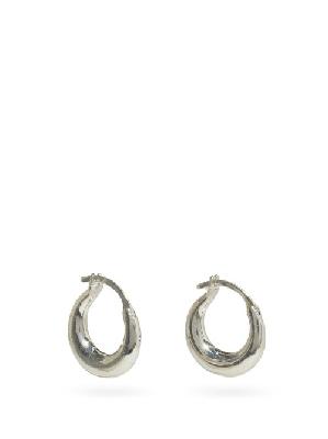Sophie Buhai - Tiny Essentials Sterling-silver Hoop Earrings - Womens - Silver - ONE SIZE