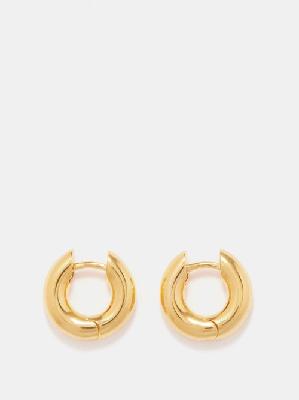 Sophie Buhai - Bagel Medium 18kt Gold-vermeil Hoop Earrings - Womens - Yellow Gold - ONE SIZE