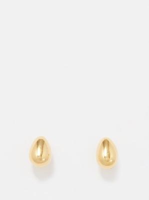 Sophie Buhai - Tiny Egg 18kt Gold-vermeil Earrings - Womens - Yellow Gold - ONE SIZE