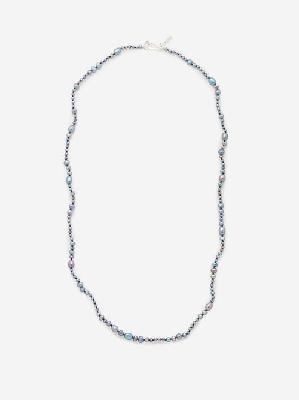 Sophie Buhai - Peacock Pearl & Sterling-silver Necklace - Womens - Silver Multi - ONE SIZE