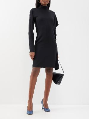 Sportmax - Circolo Mini Dress - Womens - Black - 12 UK