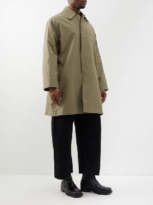 Studio Nicholson - Chassis Cotton-blend Overcoat - Mens - Khaki - L