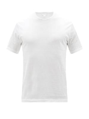 Sunspel - Crew-neck Cotton-jersey T-shirt - Mens - White - M
