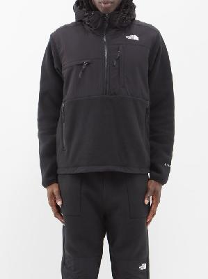 The North Face - Denali Shell-panelled Hooded Fleece Jacket - Mens - Black - L